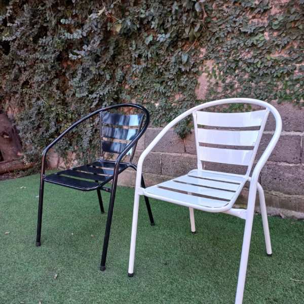 SILLA SMILE METALICA