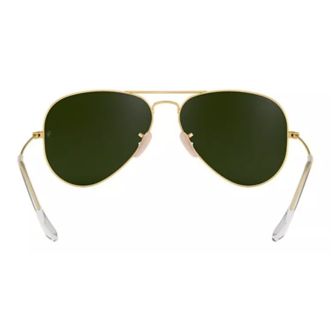 Anteojos de sol Ray Ban AVIADOR RB 3025 112/17 58 GOLD AZUL ESPEJADO