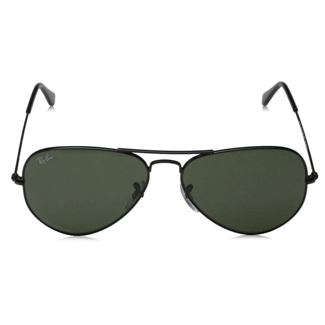 Anteojos de sol Ray Ban AVIADOR BLACK GREEN MEDIUM RB 3025 L2823 58
