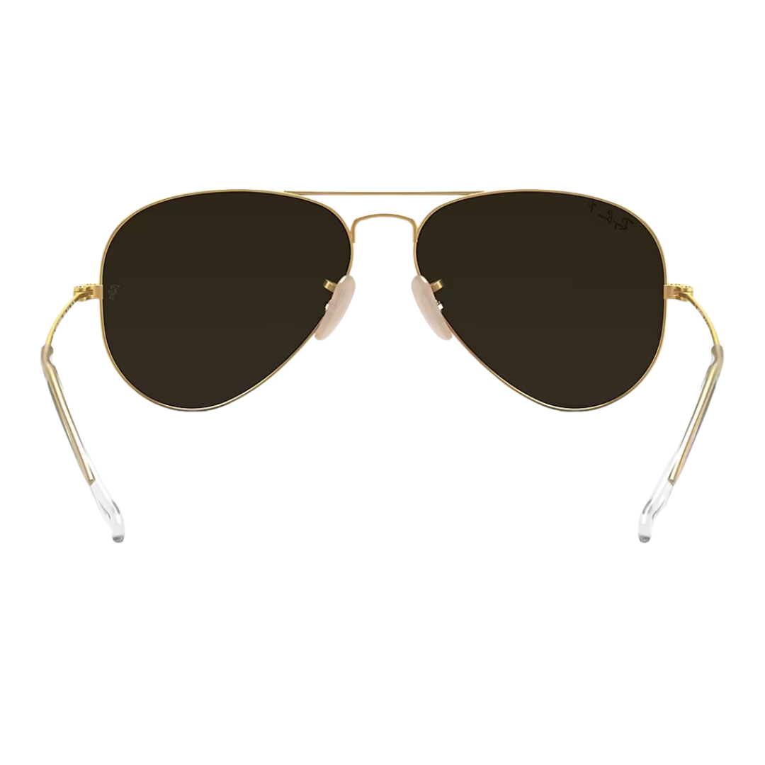 Anteojos de sol Ray Ban AVIADOR RB 3025 112/17 58 GOLD ROSA ESPEJADO