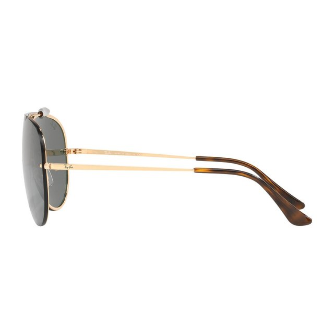 Anteojos De Sol Ray-ban Blaze Shooter classic black Green liso RB3581 001 71
