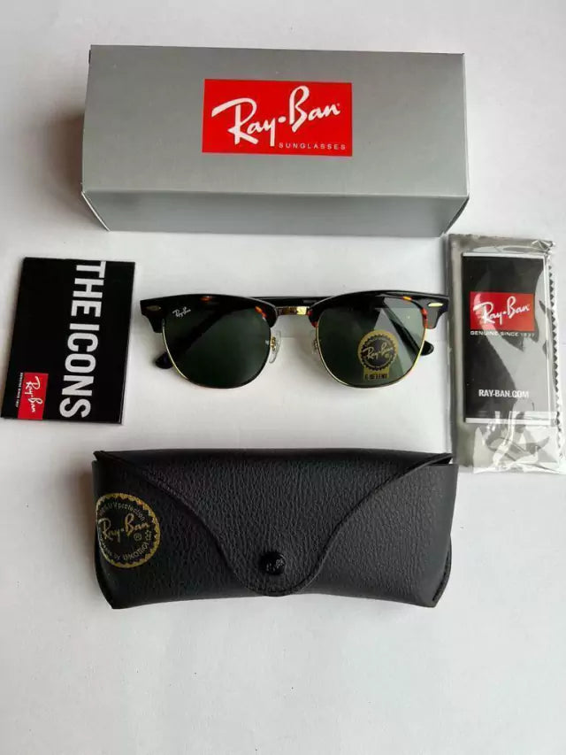 Anteojos De Sol Ray-ban Clubmaster RB 3016 W0366 Classic Carey