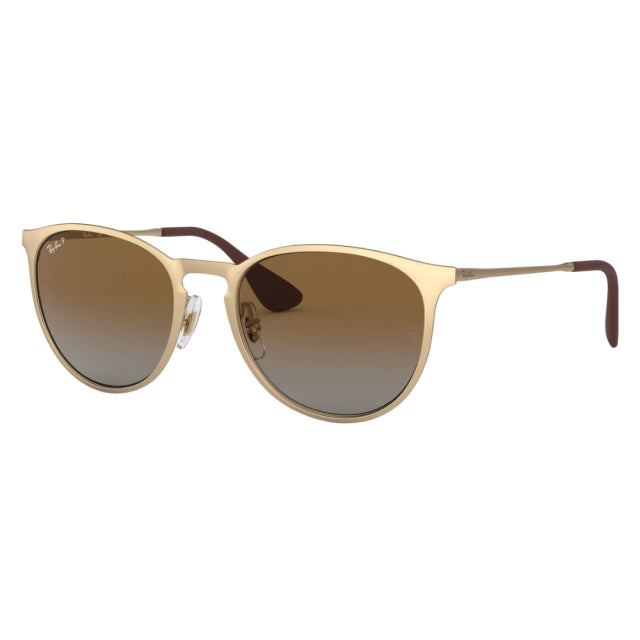 Anteojos de sol Ray Ban ERIKA METAL DORADO MARRÓN RB 3539 112/T5
