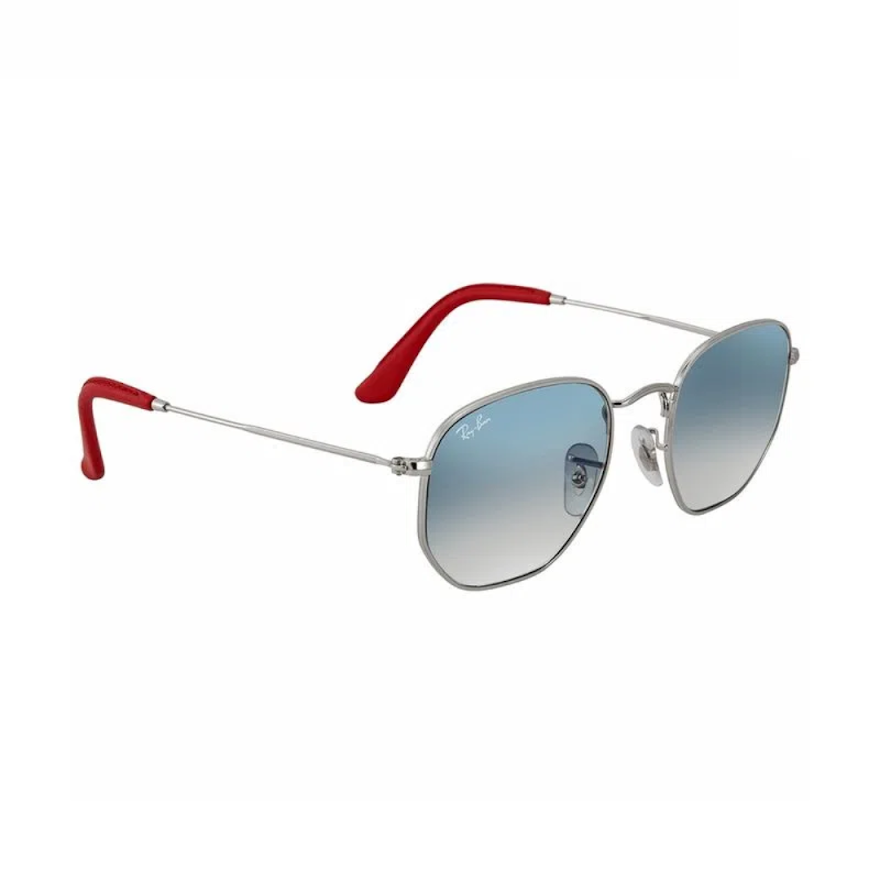 Anteojos de sol Ray Ban FERRARI HEXAGONAL RB 3548M F007 3F DEGRADÉ PATILLA PUNTA ROJA