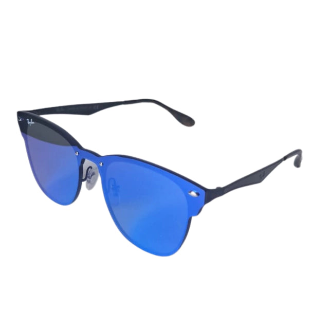 Anteojos De Sol Ray-ban Clubmaster Blaze RB3576 BLUE Espejado