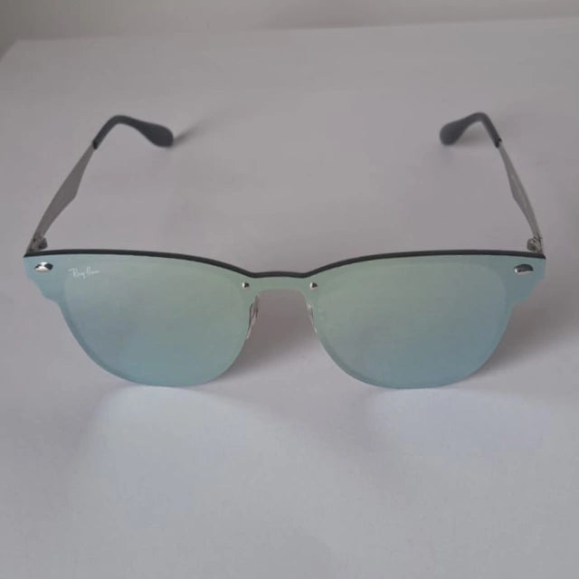 Anteojos De Sol Ray-ban Clubmaster Blaze RB3576 GREEN Espejado