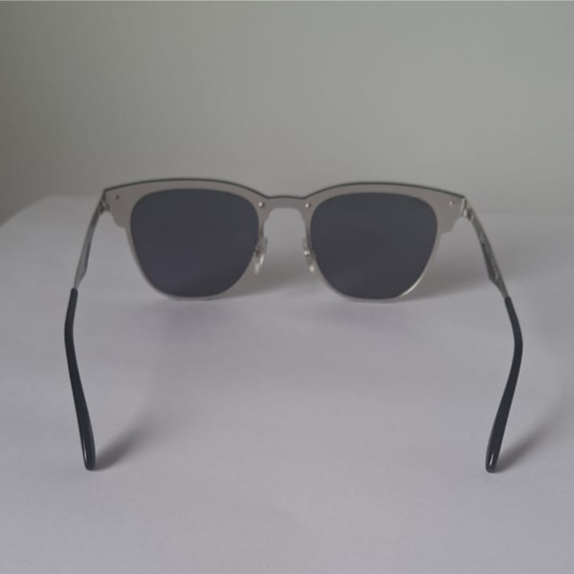 Anteojos De Sol Ray-ban Clubmaster Blaze RB3576 GREEN Espejado