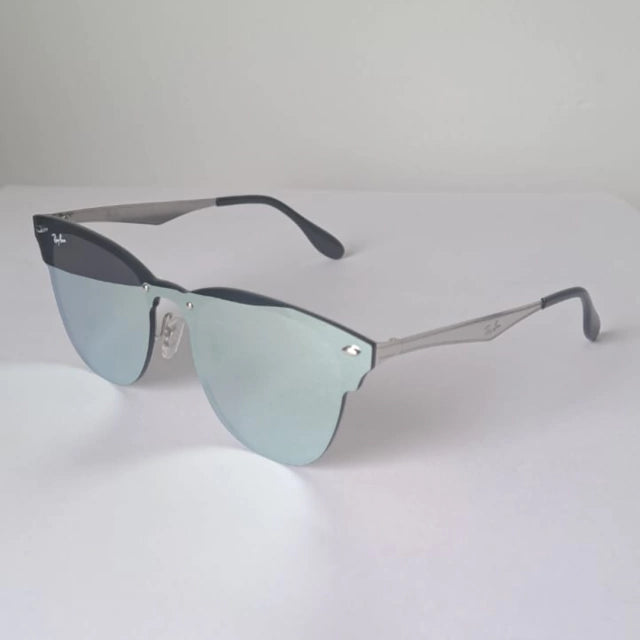 Anteojos De Sol Ray-ban Clubmaster Blaze RB3576 GREEN Espejado
