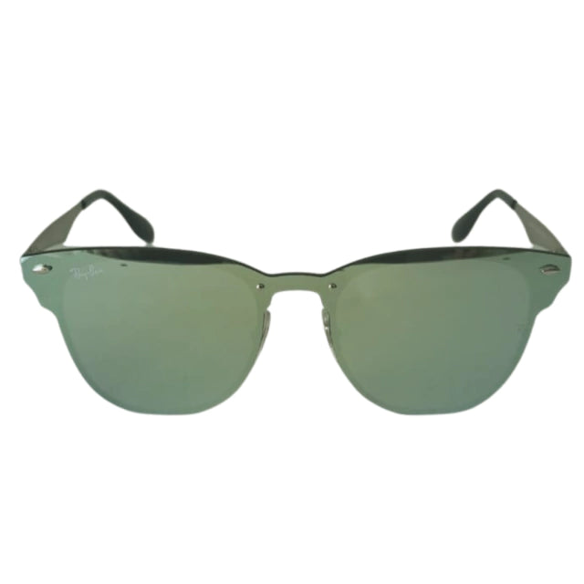 Anteojos De Sol Ray-ban Clubmaster Blaze RB3576 GREEN Espejado