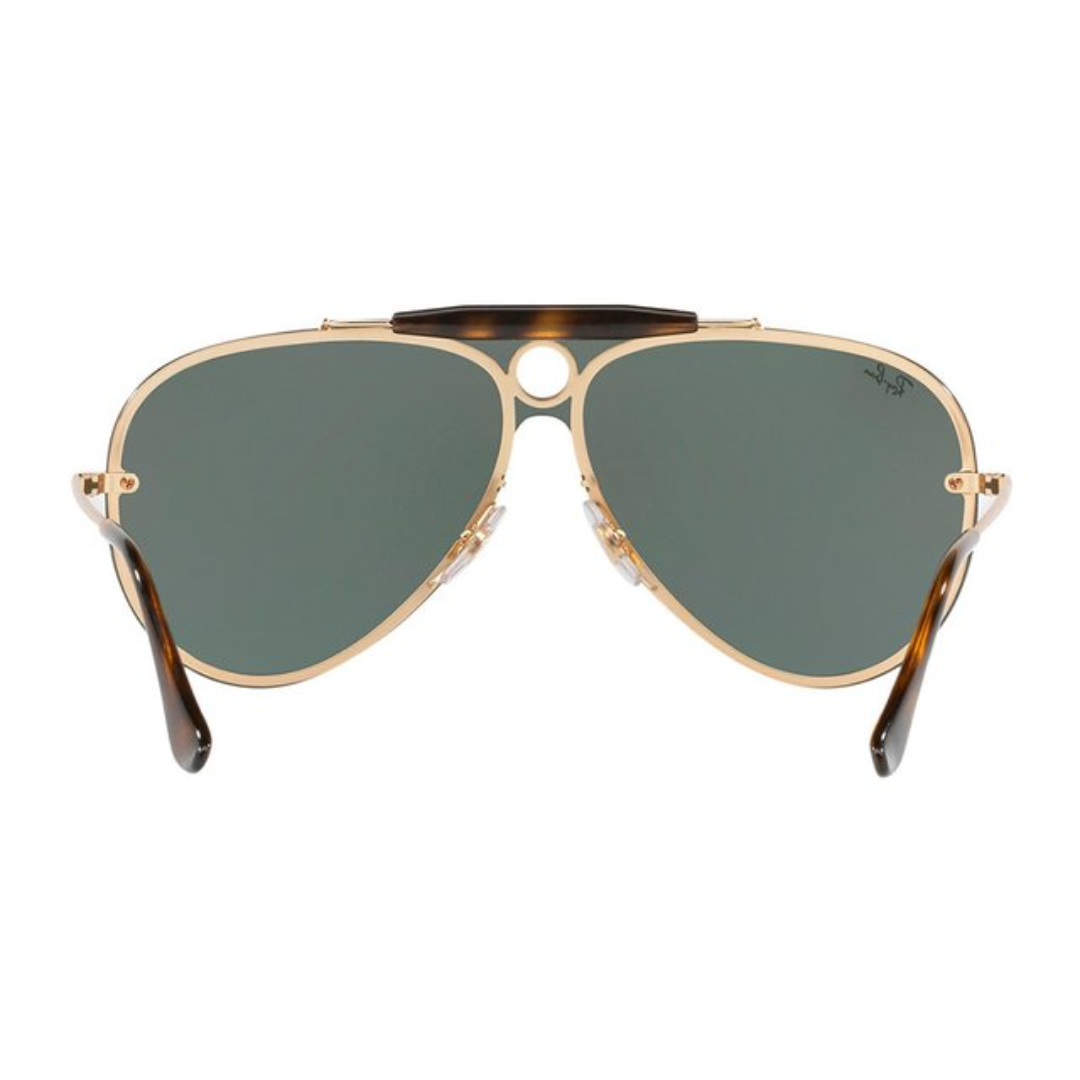 Anteojos De Sol Ray-ban Blaze Shooter classic black Green liso RB3581 001 71