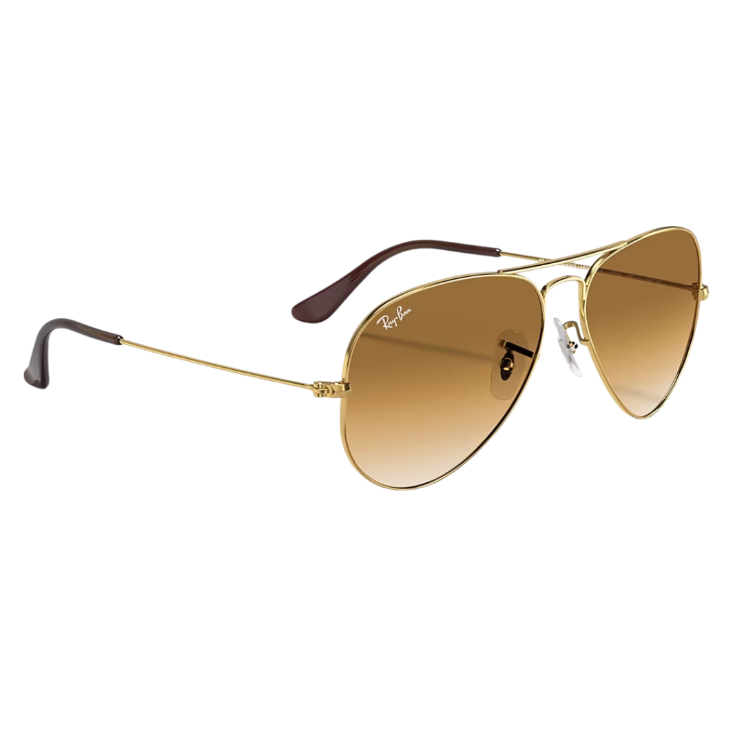 Antoejos de sol Ray Ban AVIADOR RB 3025 001/51 GOLD LARGE