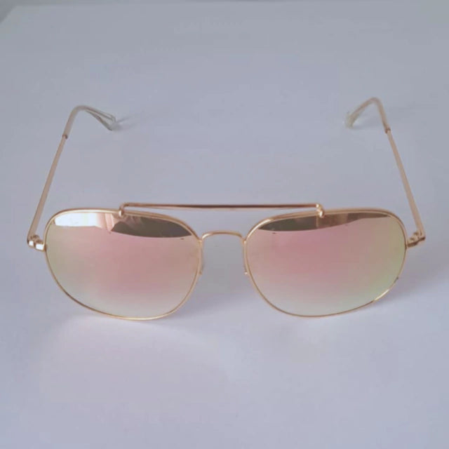 Anteojos De Sol Ray-ban Marshall Rosa Espejado RB3561 9001 I1
