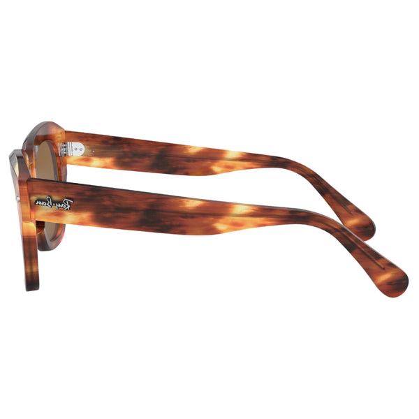 Anteojos De Sol Ray-ban State Street 2186 954/33 Lighting carey/marron liso