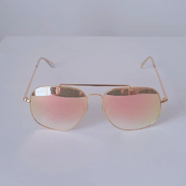 Anteojos De Sol Ray-ban Marshall Rosa Espejado RB3561 9001 I1