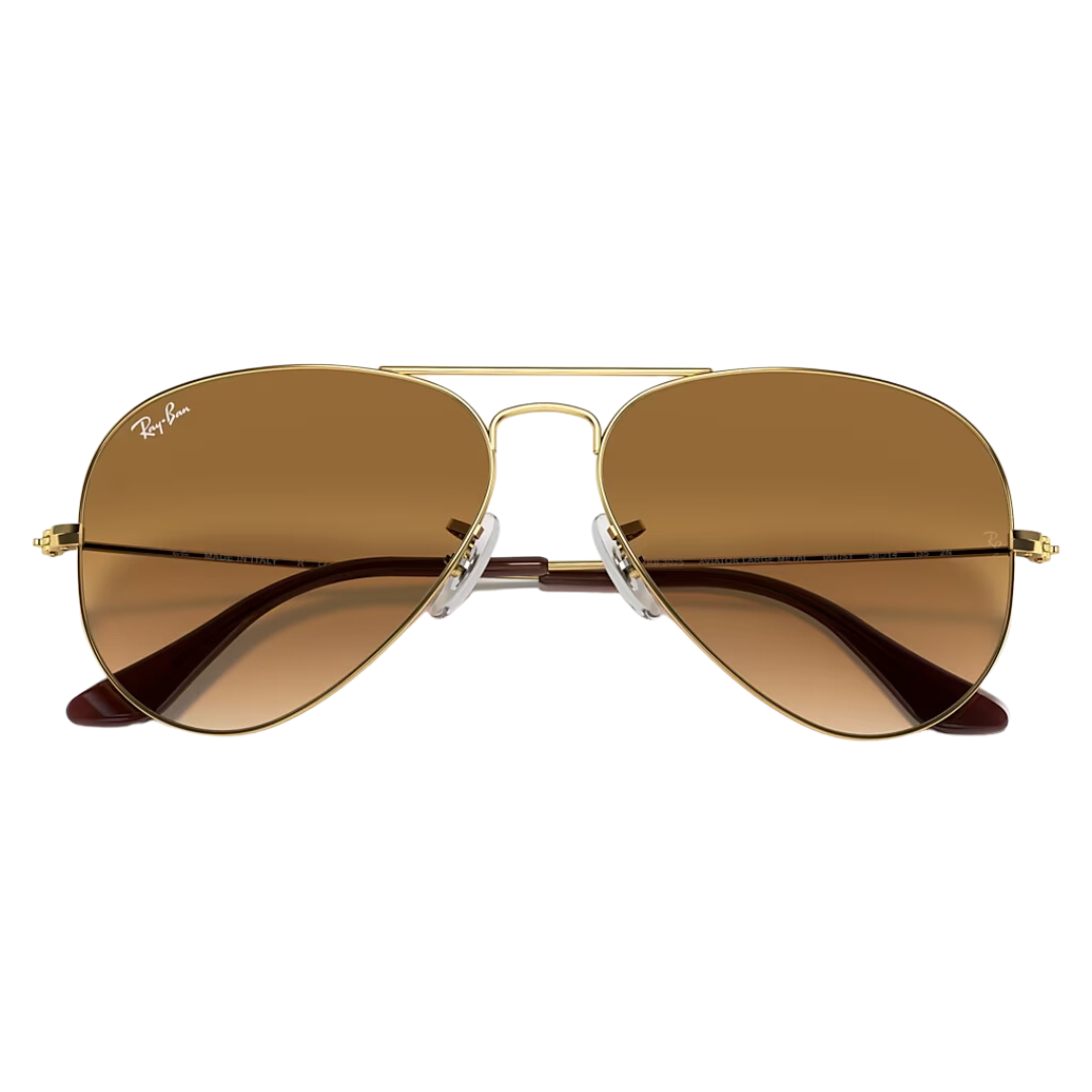Antoejos de sol Ray Ban AVIADOR RB 3025 001/51 GOLD LARGE