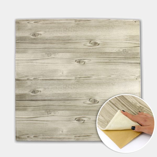 Placa 3D Simil Madera Pino