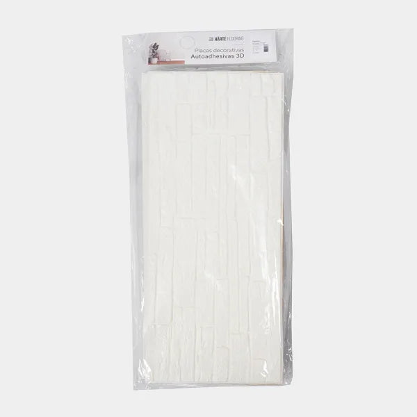 Placa 3D Piedra Blanca Pack x5