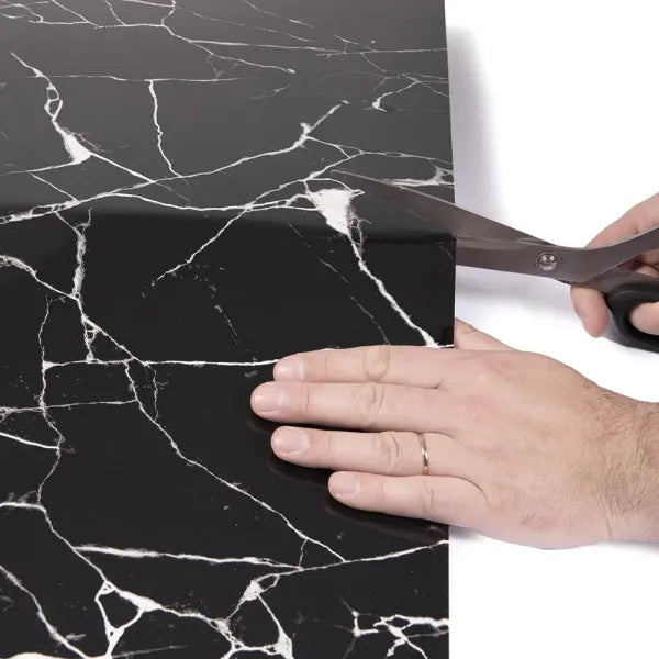 Placa 3D Negro Marquina