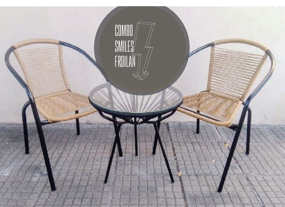 COMBO SMILES CON MESA TRIPODE