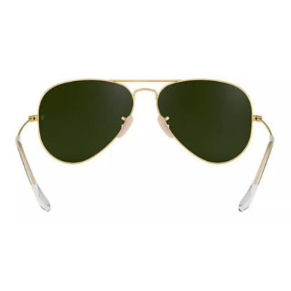 Anteojos de sol Ray Ban AVIADOR RB 3025 112/17 58 GOLD AZUL ESPEJADO