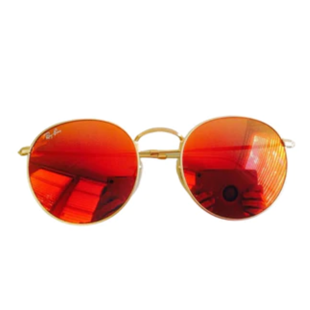 Anteojos de sol Ray Ban ROUND METALRB3447 112/69 ESPEJADO