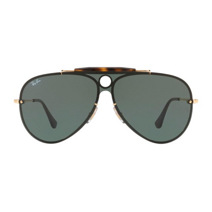 Anteojos De Sol Ray-ban Blaze Shooter classic black Green liso RB3581 001 71