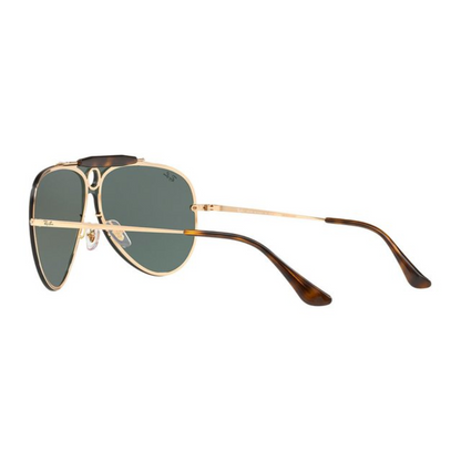 Anteojos De Sol Ray-ban Blaze Shooter classic black Green liso RB3581 001 71