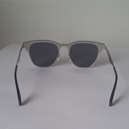 Anteojos De Sol Ray-ban Clubmaster Blaze RB3576 GREEN Espejado