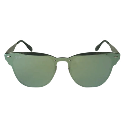 Anteojos De Sol Ray-ban Clubmaster Blaze RB3576 GREEN Espejado