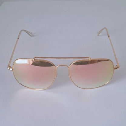 Anteojos De Sol Ray-ban Marshall Rosa Espejado RB3561 9001 I1