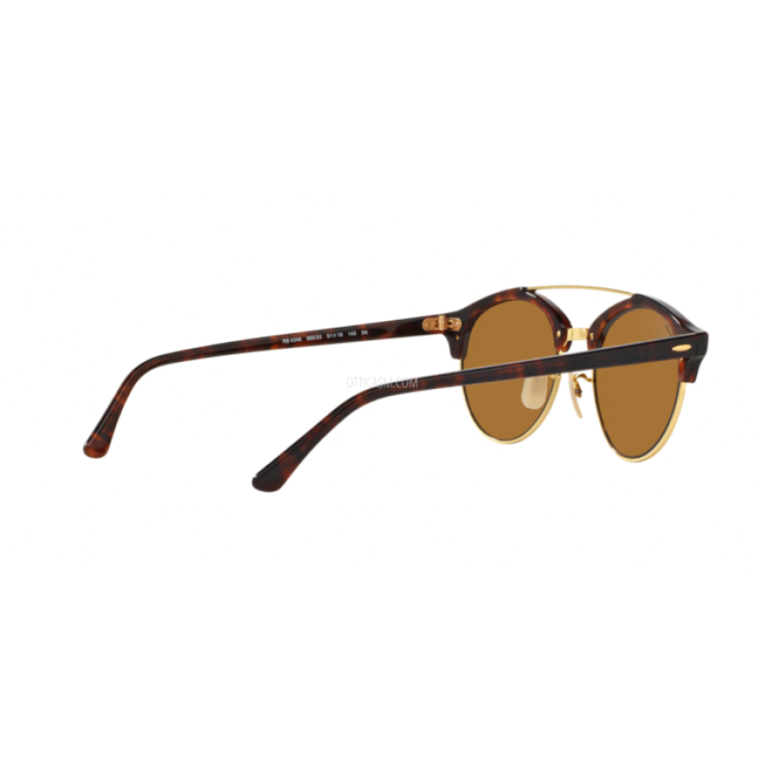 Anteojos de sol Ray Ban CLUBROUND DOUBLE BRIDGE RB 4346 990 33
