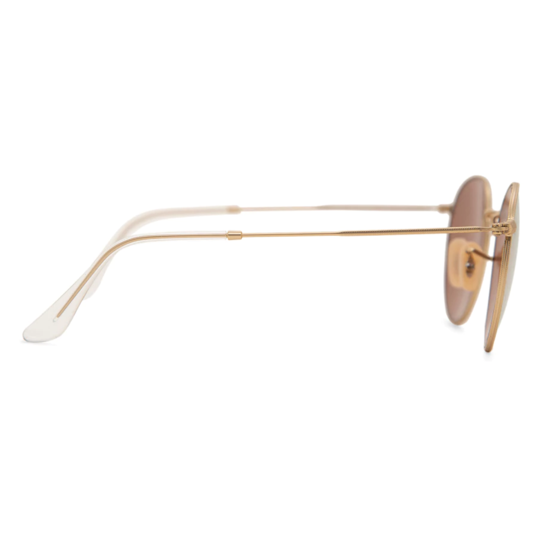 Anteojos De Sol Ray-ban Round Flash LensesRB3447 112 Z2 Copper Espejado