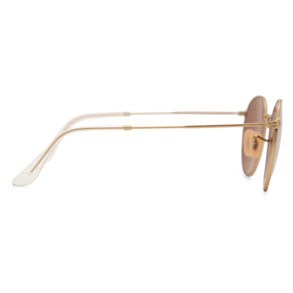 Anteojos De Sol Ray-ban Round Flash LensesRB3447 112 Z2 Copper Espejado