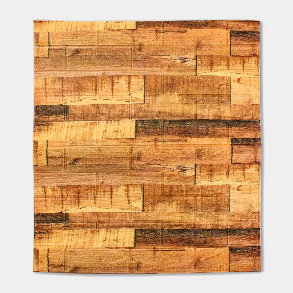 Placa 3D Ladrillo Madera