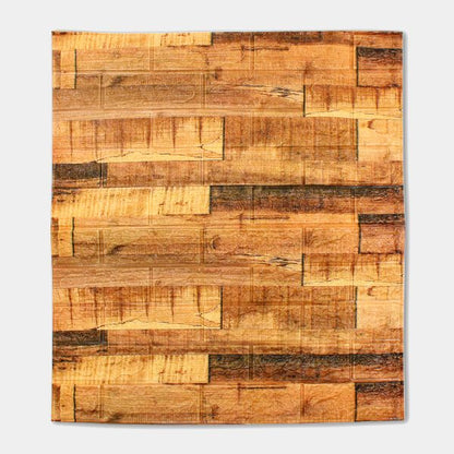 Placa 3D Ladrillo Madera