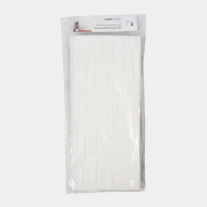 Placa 3D Piedra Blanca Pack x5
