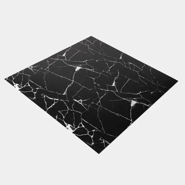 Placa 3D Negro Marquina