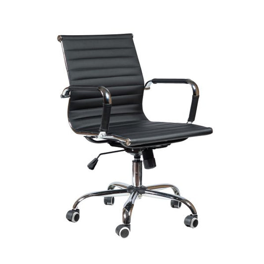 SILLA ECOCUERO BAJA X 2