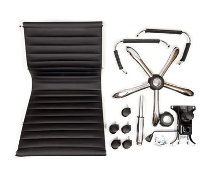 SILLA ECOCUERO BAJA X 2