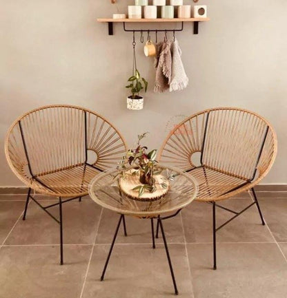COMBO 2 SILLAS CAPRI CON MESA
